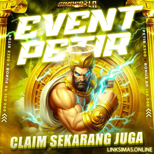 SIMASBOLA: Event Petir X500 Pecah Daftar di Simasbola Link Slot Deposit Qris